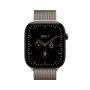 Apple Watch Series 12 46 мм в натуральном титане, ремешок Milanese Loop M/L
