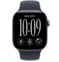 Apple Watch (Series 12) 42mm Space Gray Navy Blue Sport Band S/M (MJE74)