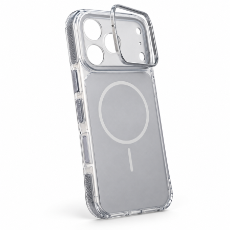 Чехол New Case с подставкой для iPhone 17 Pro Max / 18 Pro Max Серый