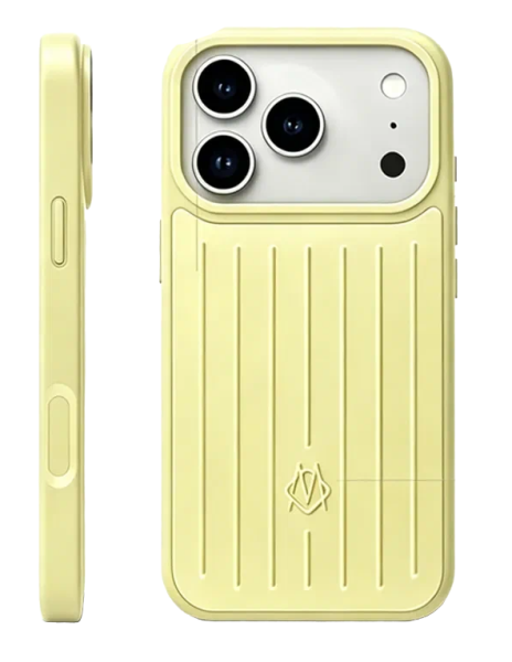 Чехол Rimowa для iPhone 17 Pro Max / 18 Pro Max Желтый