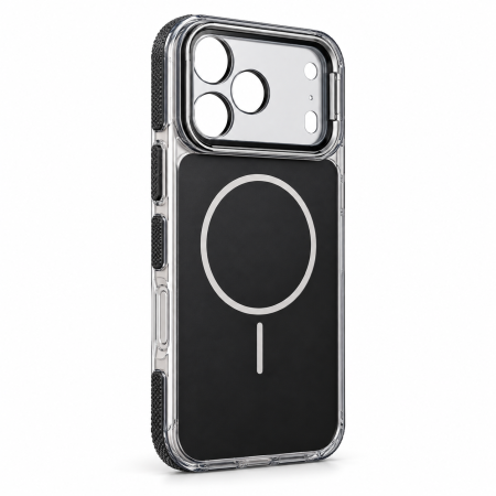 Чехол New Case с подставкой для iPhone 17 Pro Max / 18 Pro Max Черный