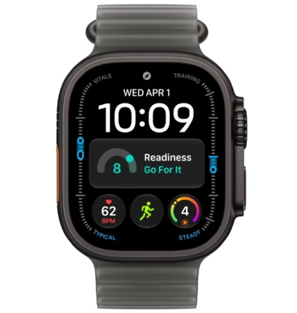 Apple Watch Ultra 4 49mm LTE Black Titanium Case with Translucent Black Ocean Band (MJAY4) Apple Watch Ultra 4 49mm LTE Black Titanium Case with Translucent Black Ocean Band (MJAY4)